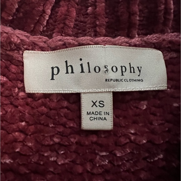 *LAST CHANCE* Philosophy Chenille Sweater - Picture 4 of 6